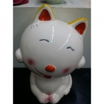 陶瓷貓存錢筒高20cm - EcoLoop Reuse 示範店 二手商品