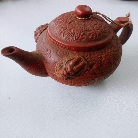 紫砂茶壺(雕龍) - EcoLoop Reuse 示範店 二手商品
