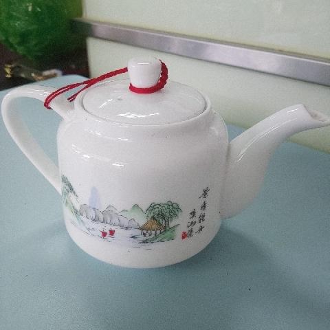 陶瓷茶壼(有印字) - EcoLoop Reuse 示範店 二手商品