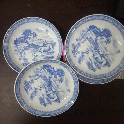 早期大同窯陶瓷盤(單售) - EcoLoop Reuse 示範店 二手商品