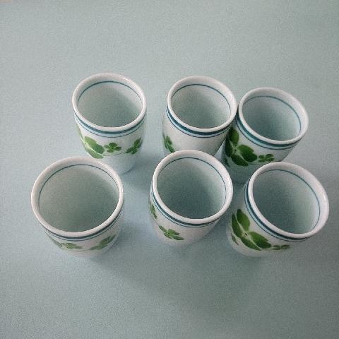 陶瓷小茶杯六入 - EcoLoop Reuse 示範店 二手商品