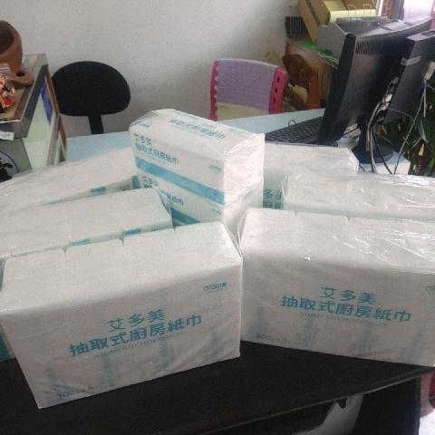 艾多美抽取式廚房紙巾(4包入) - EcoLoop Reuse 示範店 二手商品
