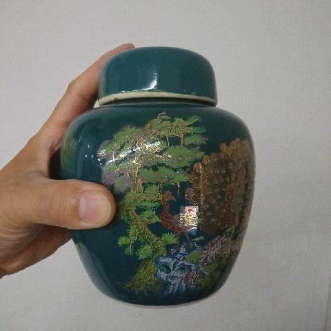 陶瓷茶葉罐高14cm - EcoLoop Reuse 示範店 二手商品
