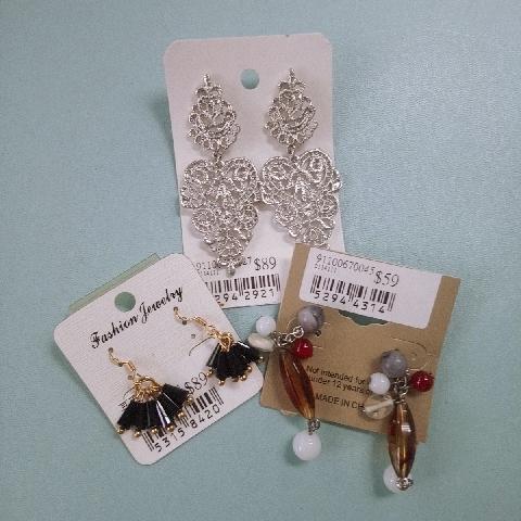 耳飾福袋(三入) - EcoLoop Reuse 示範店 二手商品